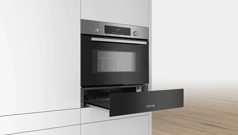 Series 6 Built In Warming Drawer - Black - Image 3
