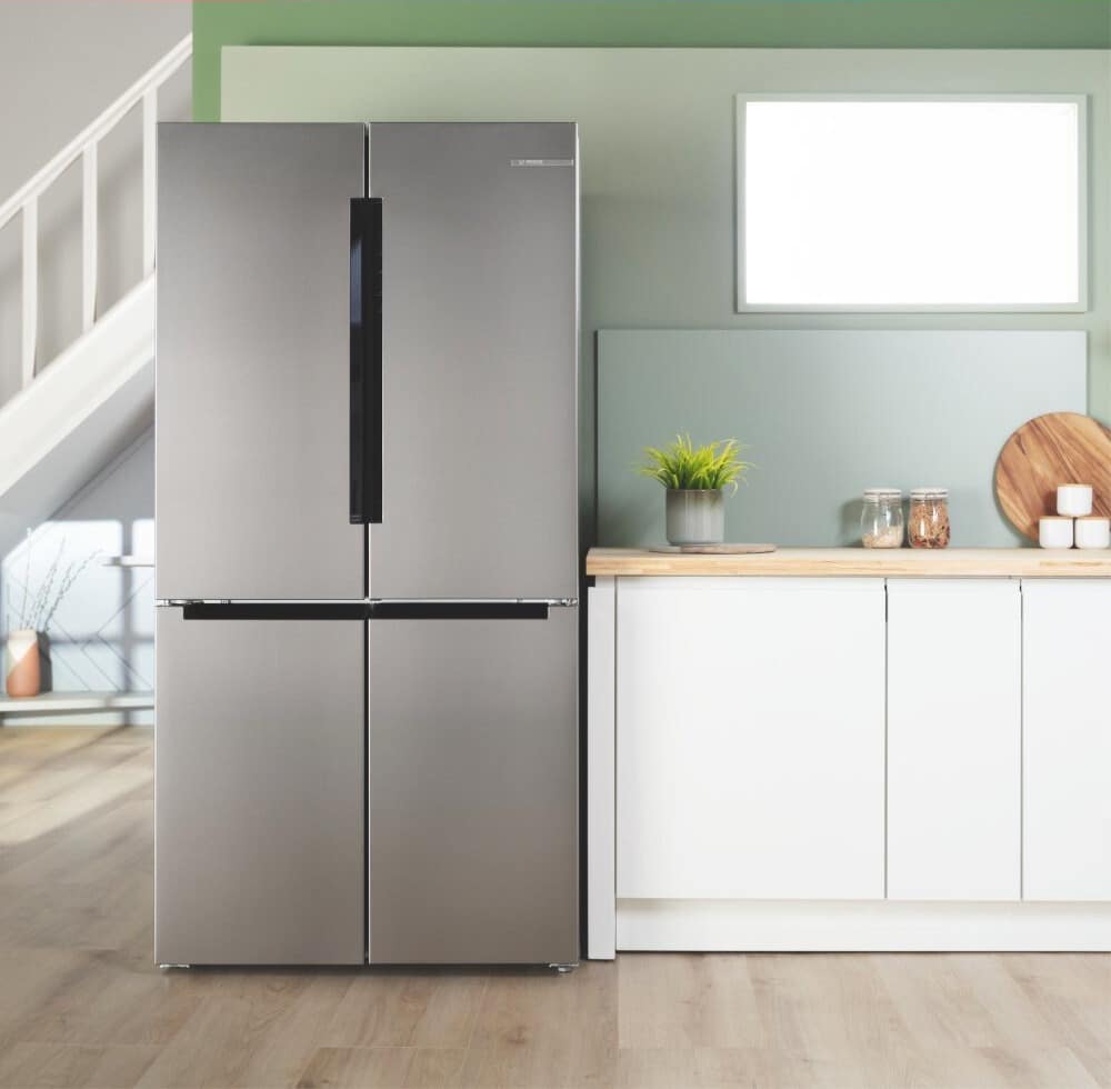 Bosch - Series 4 KFN96VPEAG 183cm American Style Multi Door Fridge Freezer - Stainless Steel - Image 7