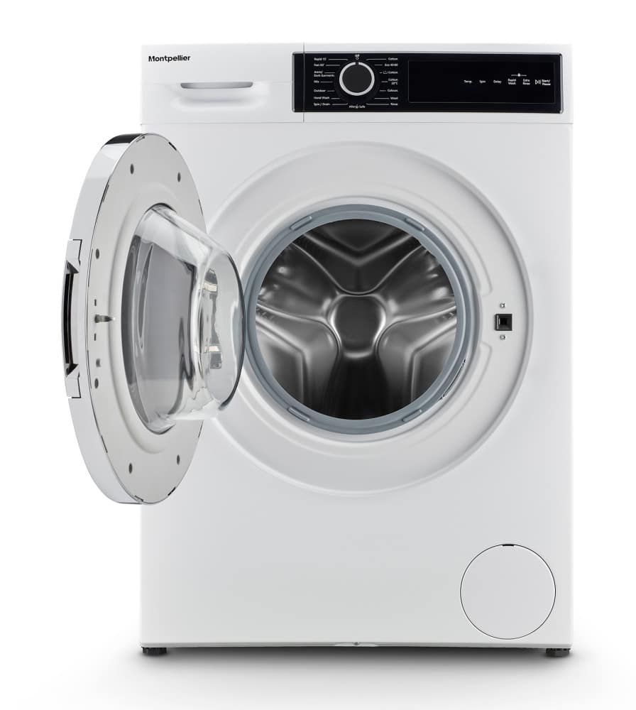 8kg 1400 Spin Washing Machine - White - Image 3
