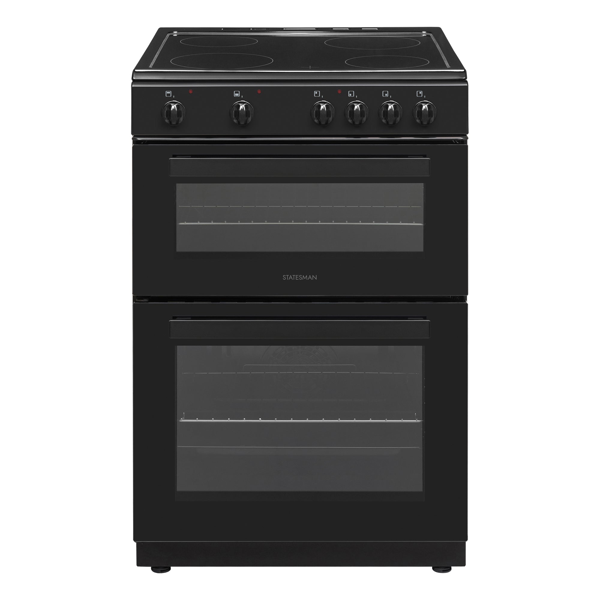 60cm Electric Double Cooker - Black