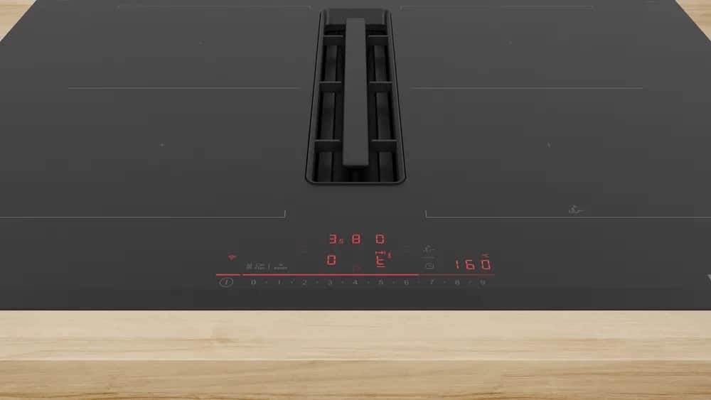 Bosch - Series 6 PVQ731H26E 70cm Venting Hob - Black Glass - Image 2