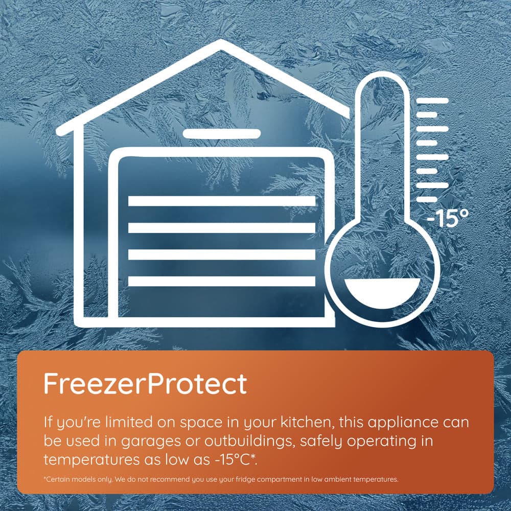 Dual No Frost American Fridge Freezer with VitalCare - Black Steel - 83CM - 510L - Image 9