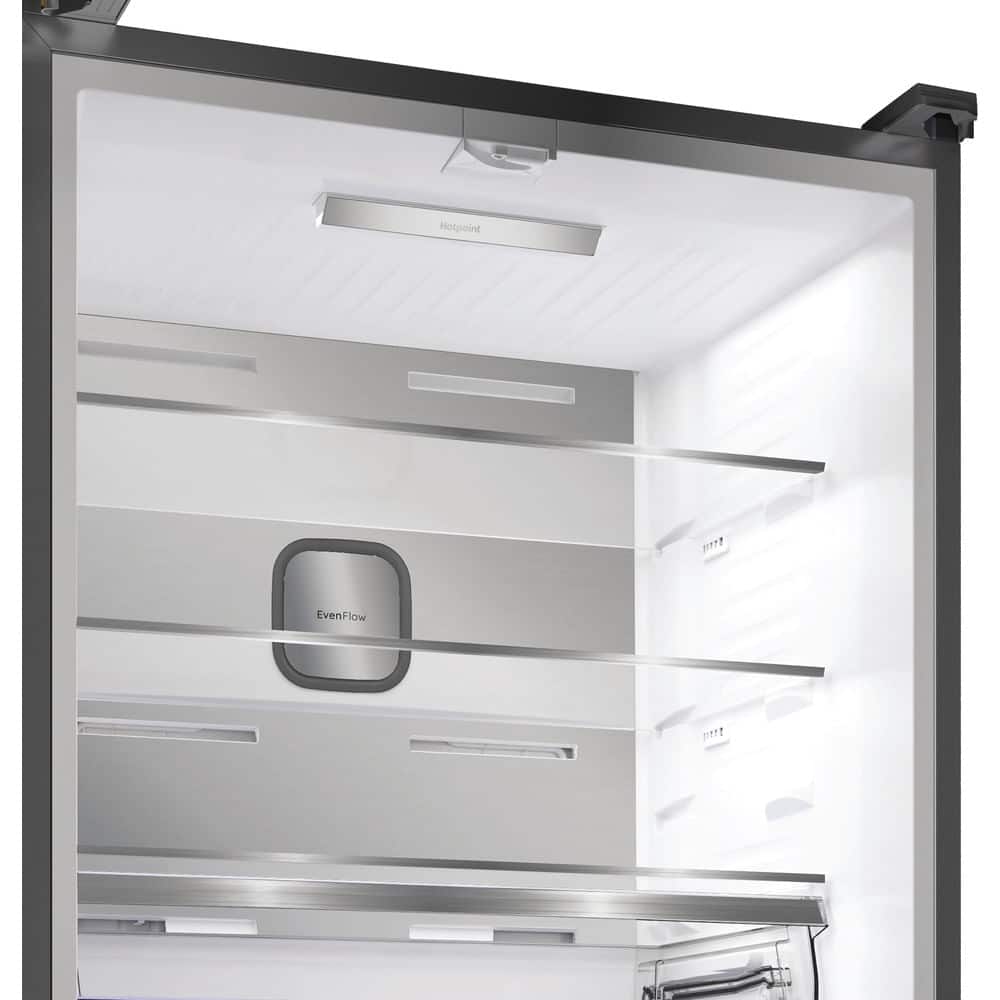 Dual No Frost American Fridge Freezer with VitalCare - Black Steel - 83CM - 510L - Image 5