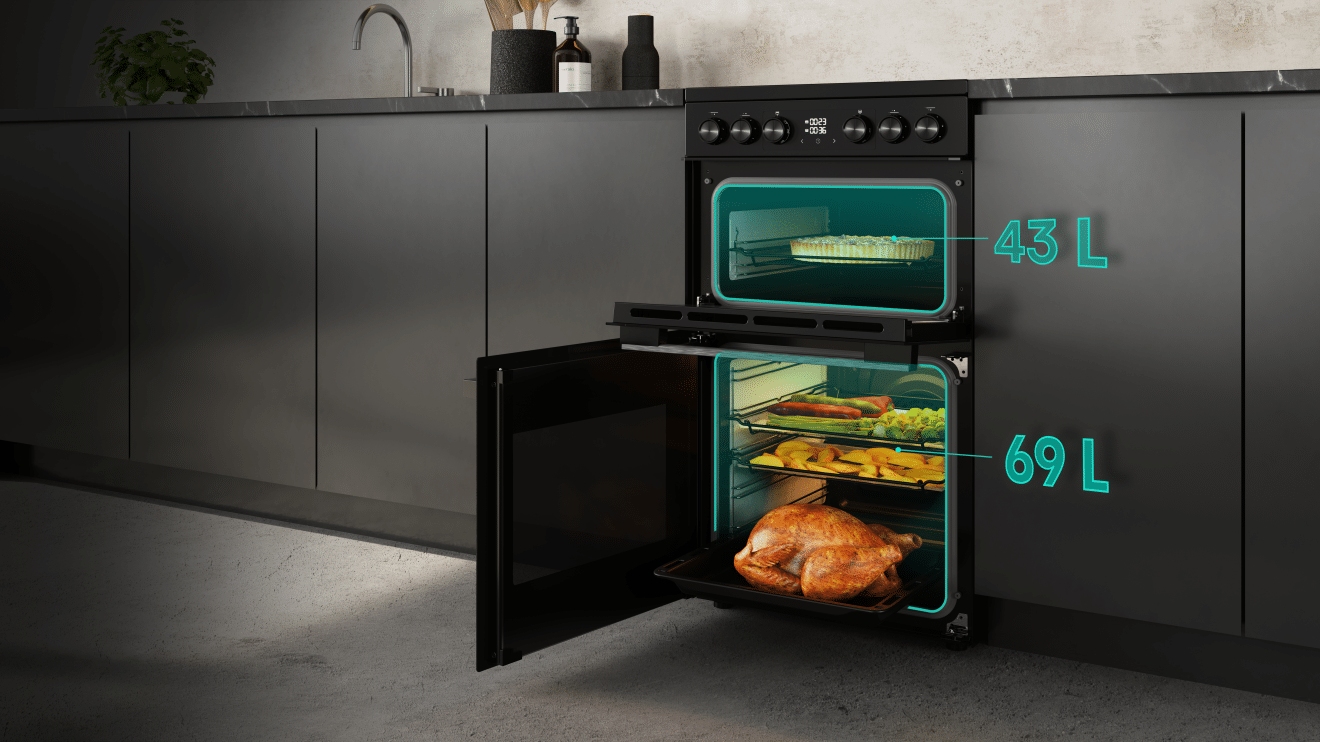 Electric cooker with double oven, 50 cm - Image 9