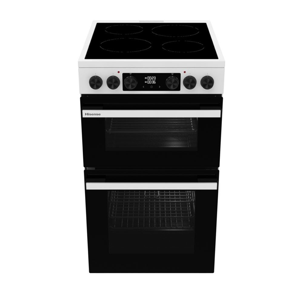 Electric cooker with double oven, 50 cm
