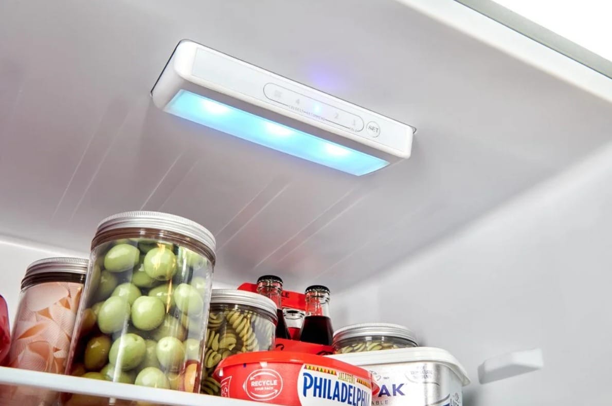 308L Fridge Freezer, Total No Frost, Black - Image 4