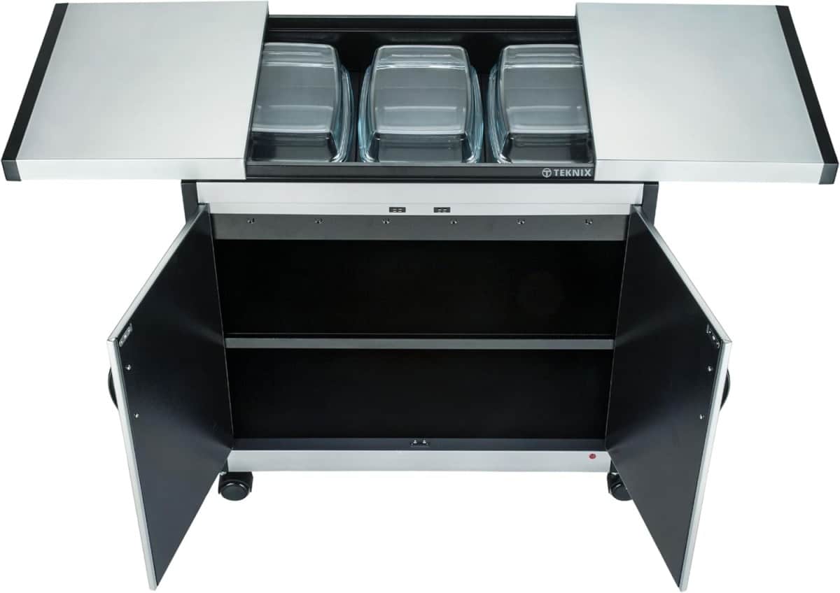 Electric Heated Hostess Trolley- Food Warmer - Image 3
