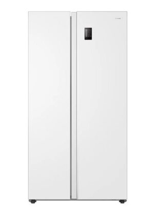 Side by Side Fridge Freezer, White
