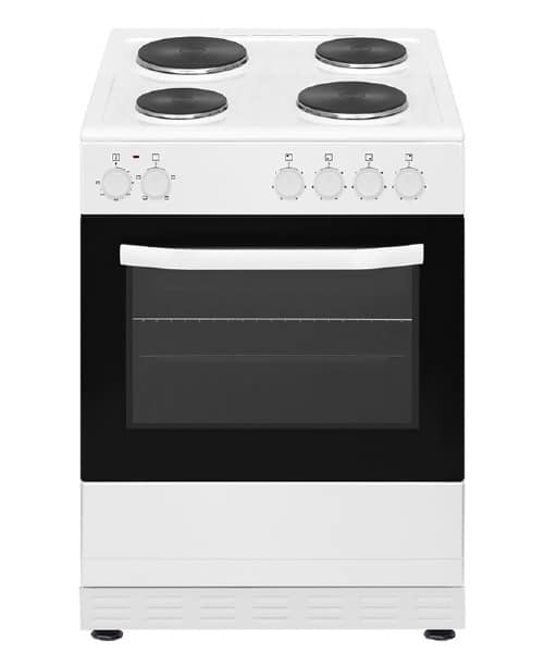 60cm White Electric Single Cavity Solid Plate Cooker