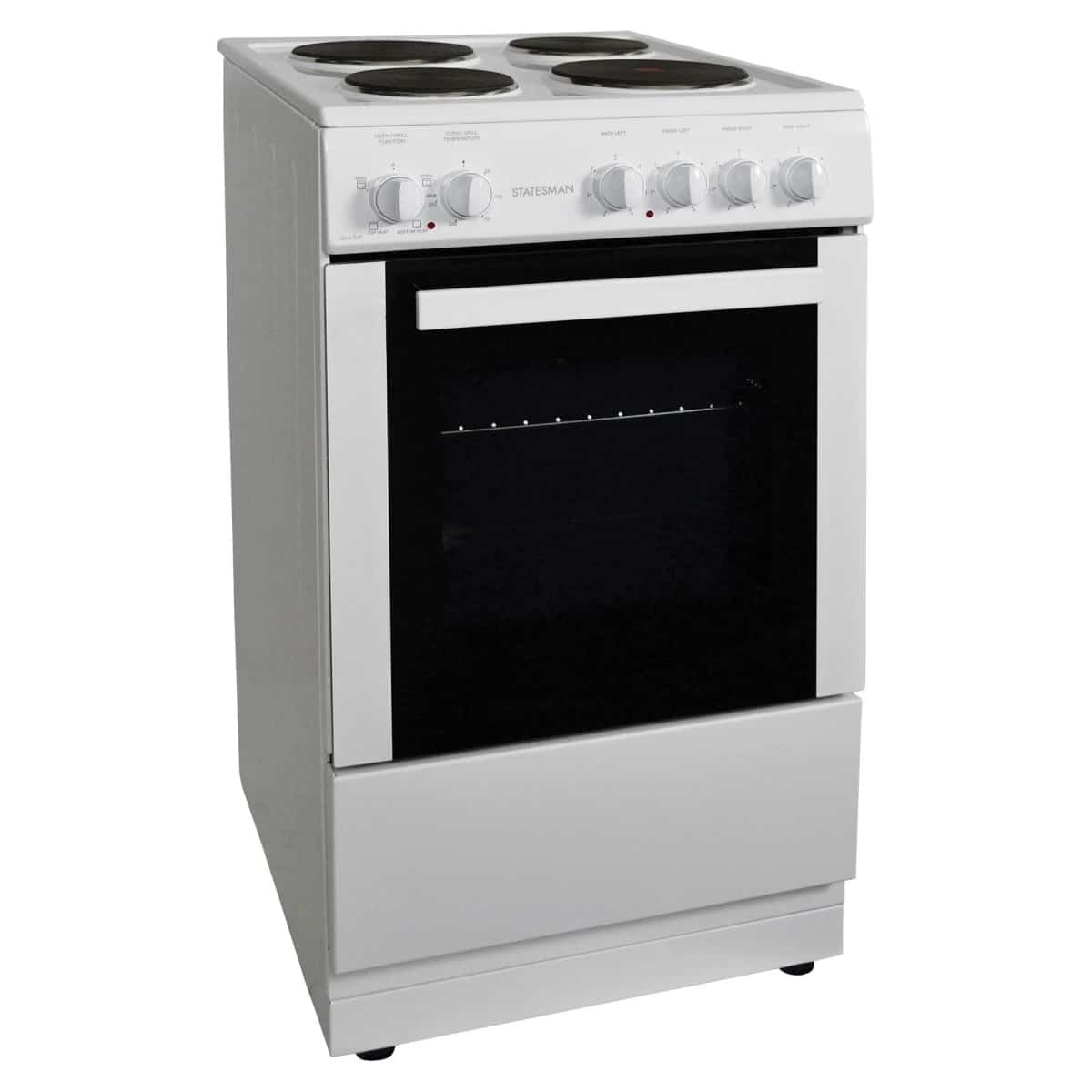 Single Cavity Electric Cooker White- with storage compartment - Image 2