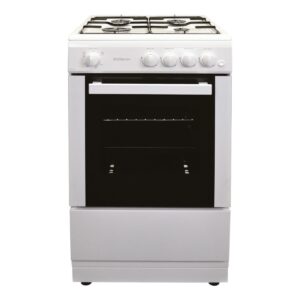 50cm Single Cavity Gas Cooker White